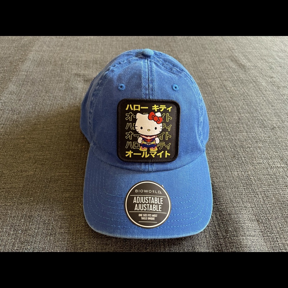 My Hero Academia Hello Kitty Adjustable Baseball Cap